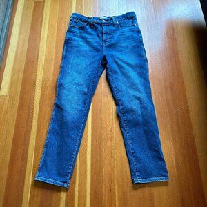 Madewell Stovepipe High Rise Stretch Jeans 31 - As New